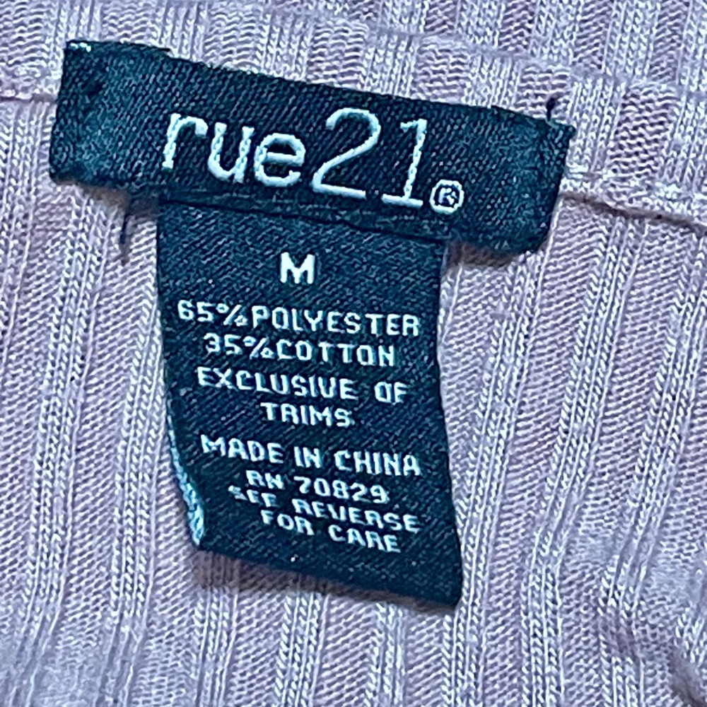 Vintage Rue21 Ribbed Tank - Picture 4 of 5
